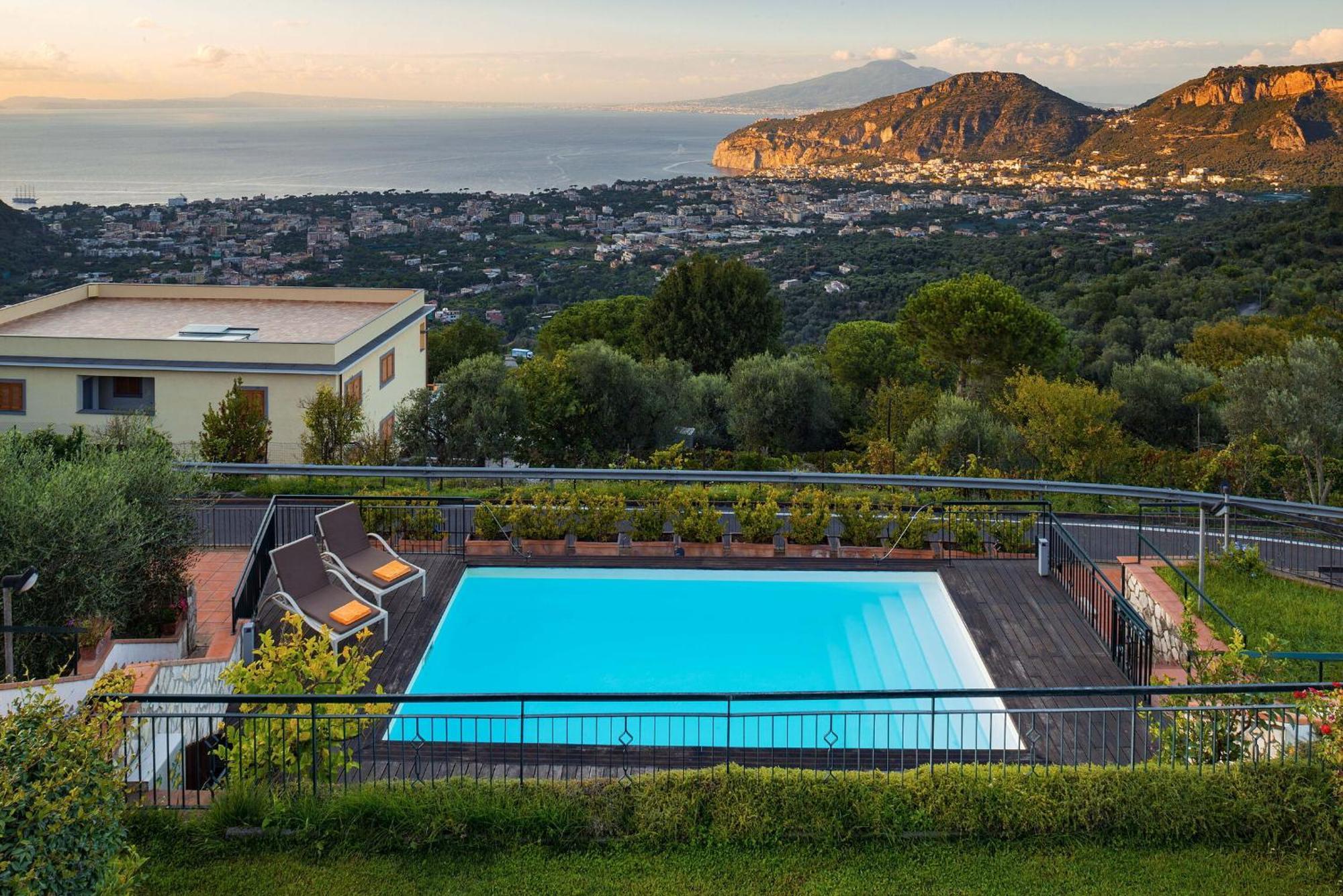 Villa Golfo Di Napoli With Private Pool Colli di Fontanelle Exterior photo